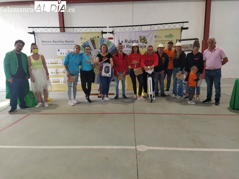El concurso de la Ruleta del Reciclaje es una idea de la Diputación de Salamanca para incentivar el reciclado entre la población 