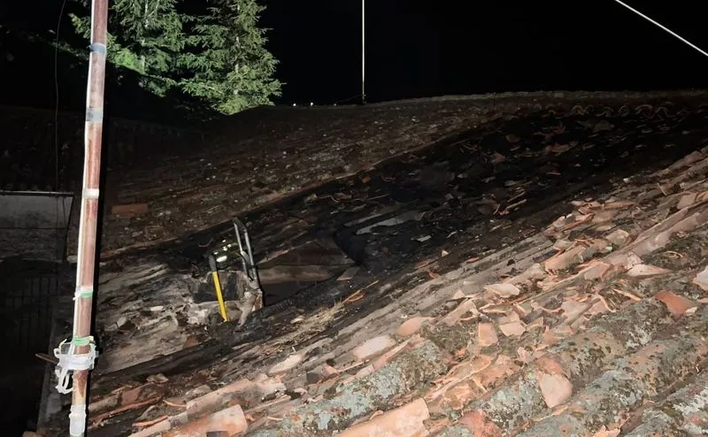 En la extinción participaron Bomberos de Vitigudino y Ledesma, Guardia Civil y vecinos