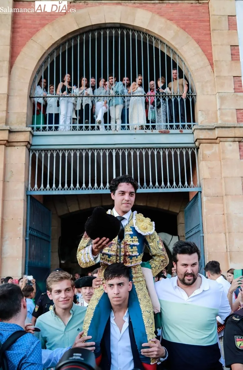 Imágenes de la novillada de este domingo en La Glorieta