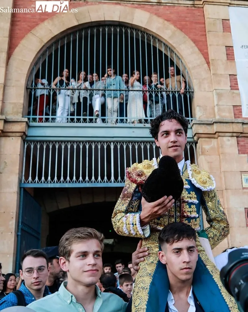 Imágenes de la novillada de este domingo en La Glorieta