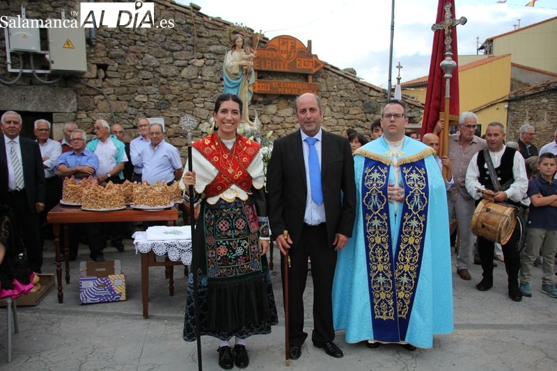 Las Madrinas volvían a ser las protagonistas de los actos en honor a la Virgen del Árbol en Mieza 