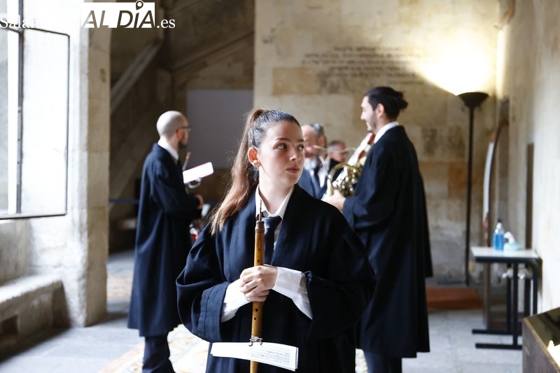 Acto de apertura del curso universitario 2022-2023 de la Universidad de Salamanca. Foto de David Sañudo