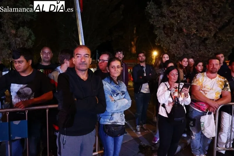 Actos en la Aldehuela con motivo del encendedido de la iluminación del Recinto Ferial. Foto de David Sañudo