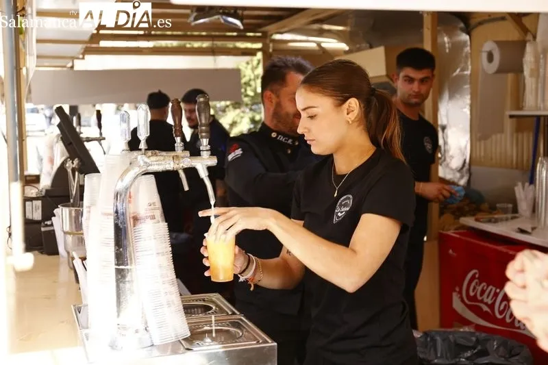 Inauguración de la Feria de Día en las casetas de la plaza del Mercado. Foto de David Sañudo