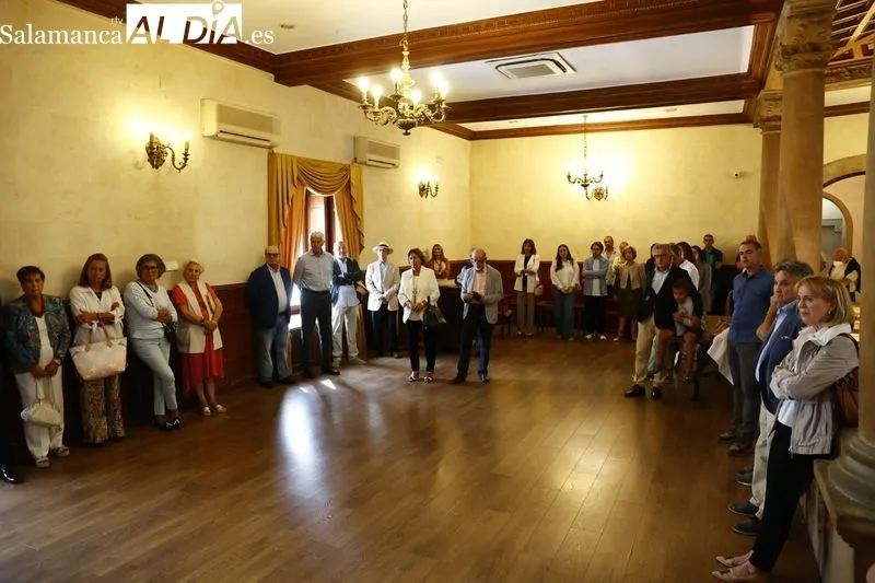 Inauguración de la muestra 'El toro y el arte' en el Casino de Salamanca. Foto de David Sañudo