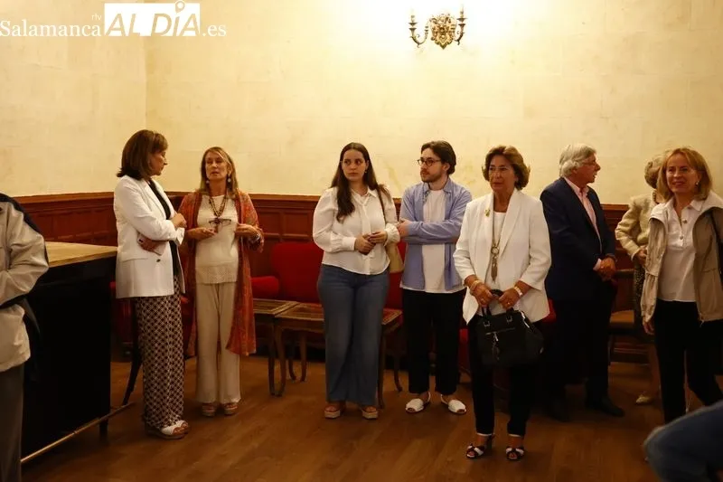 Inauguración de la muestra 'El toro y el arte' en el Casino de Salamanca. Foto de David Sañudo