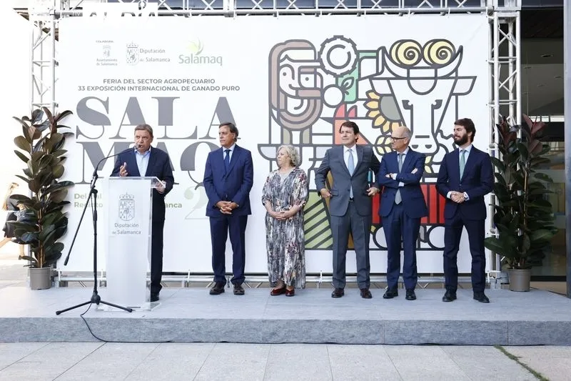 Inauguración de Salamaq en el recinto ferial de la Diputación de Salamanca. Foto de David Sañudo