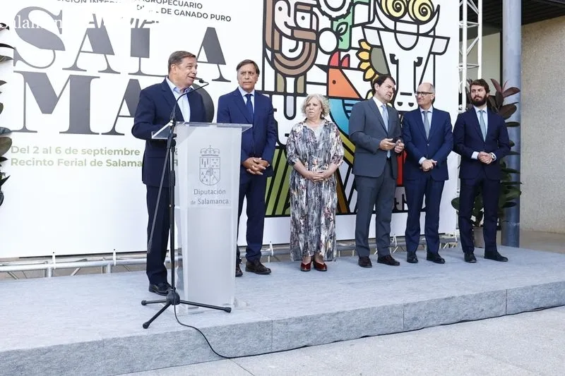 Inauguración de Salamaq en el recinto ferial de la Diputación de Salamanca. Foto de David Sañudo