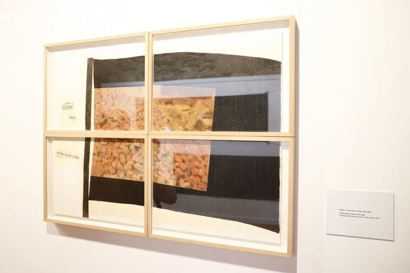 Exposición 'La memoria es un dispositivo para anular la distancia' en el Espacio de Arte Experimental Fonseca. Foto de David Sañudo