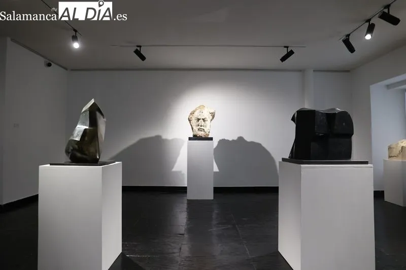 Exposición sobre la obra y personalidad del escultor salmantino Severiano Grande, en la Torre de los Anaya. Foto de David Sañudo