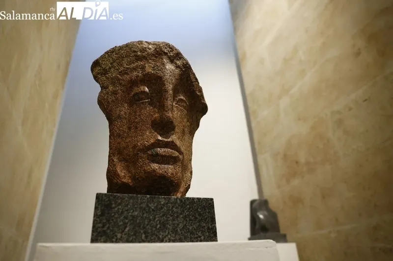 Exposición sobre la obra y personalidad del escultor salmantino Severiano Grande, en la Torre de los Anaya. Foto de David Sañudo