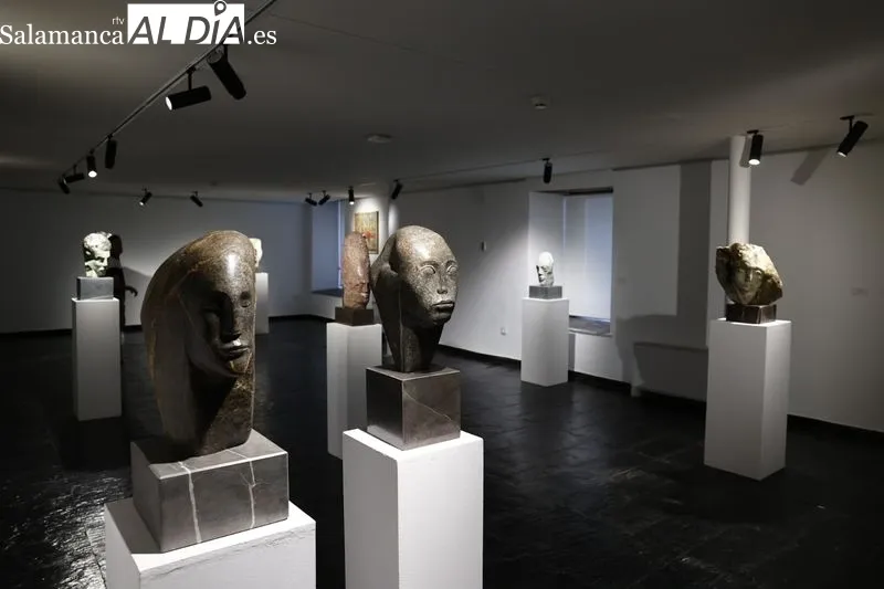 Exposición sobre la obra y personalidad del escultor salmantino Severiano Grande, en la Torre de los Anaya. Foto de David Sañudo