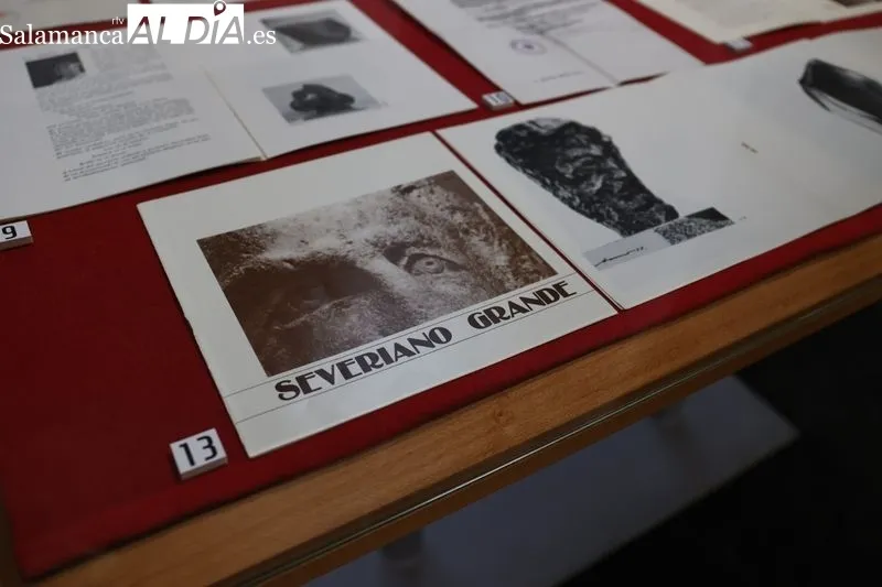 Exposición sobre la obra y personalidad del escultor salmantino Severiano Grande, en la Torre de los Anaya. Foto de David Sañudo