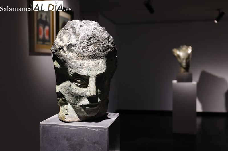 Exposición sobre la obra y personalidad del escultor salmantino Severiano Grande, en la Torre de los Anaya. Foto de David Sañudo