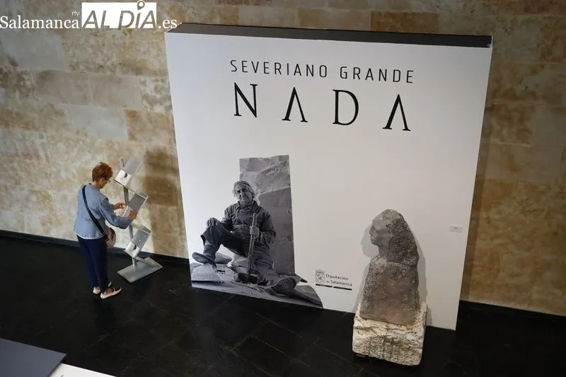Exposición sobre la obra y personalidad del escultor salmantino Severiano Grande, en la Torre de los Anaya. Foto de David Sañudo