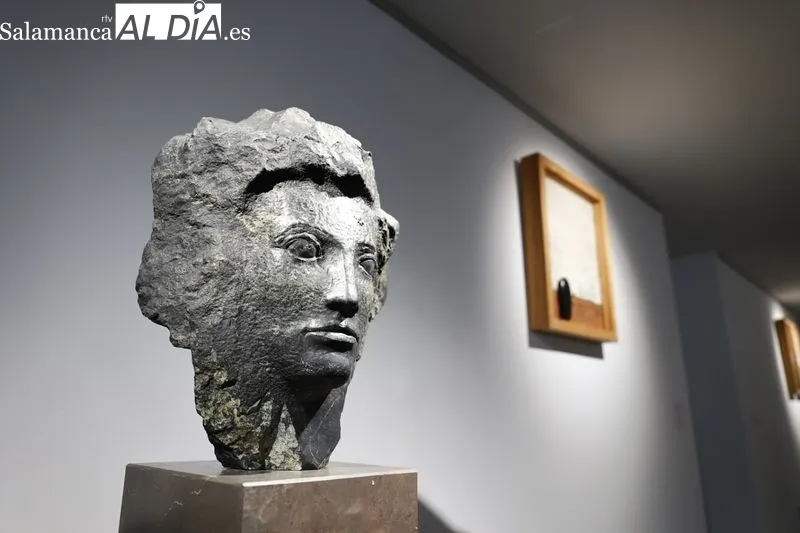Exposición sobre la obra y personalidad del escultor salmantino Severiano Grande, en la Torre de los Anaya. Foto de David Sañudo