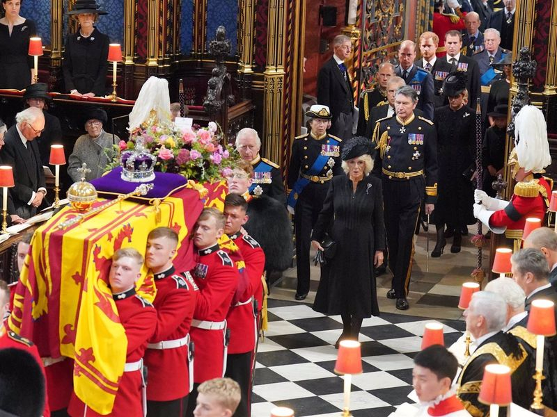 Solemne funeral de Estado de la Reina Isabel II en la Abadía de Westminster - DPA VÍA EUROPA PRESS