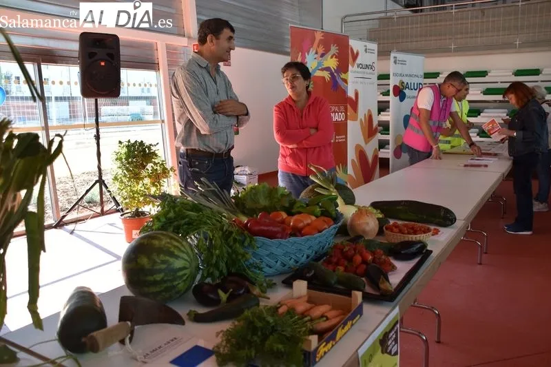 Imágenes de la apertura de la Lonja de los Huertos Urbanos de Salamanca. Fotos: Vanesa Martins