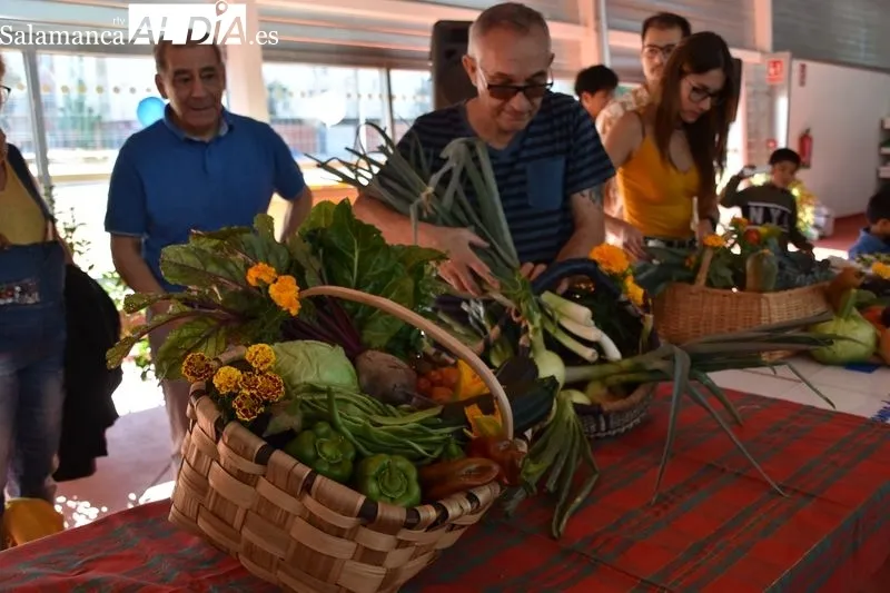 Imágenes de la apertura de la Lonja de los Huertos Urbanos de Salamanca. Fotos: Vanesa Martins