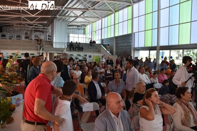 Imágenes de la apertura de la Lonja de los Huertos Urbanos de Salamanca. Fotos: Vanesa Martins