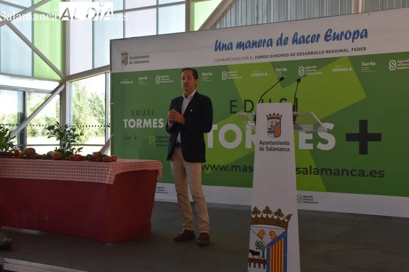 Imágenes de la apertura de la Lonja de los Huertos Urbanos de Salamanca. Fotos: Vanesa Martins