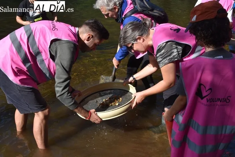 Voluntariado ambiental en la ribera del Tormes