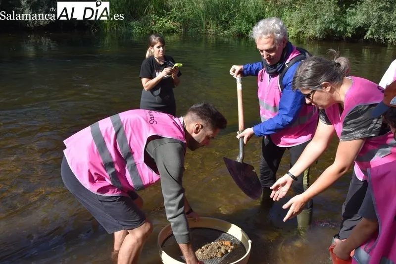 Voluntariado ambiental en la ribera del Tormes