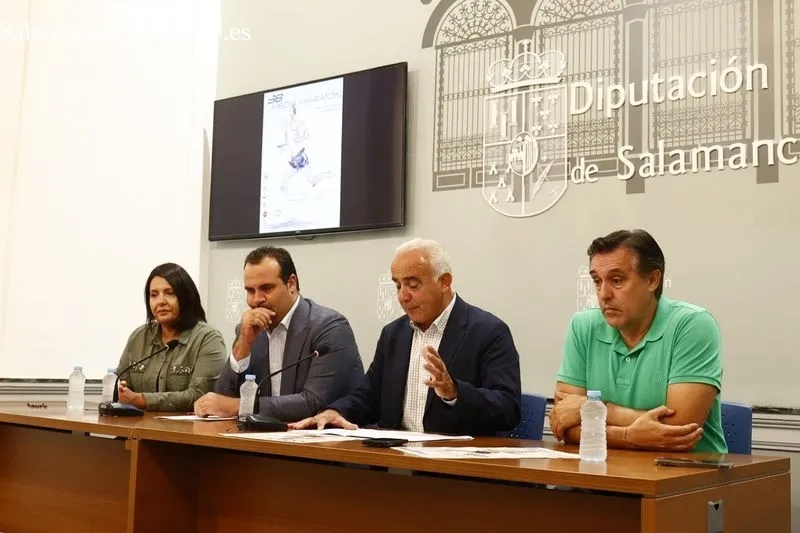 Presentación de la Media Maratón Diputación de Salamanca. Foto de David Sañudo
