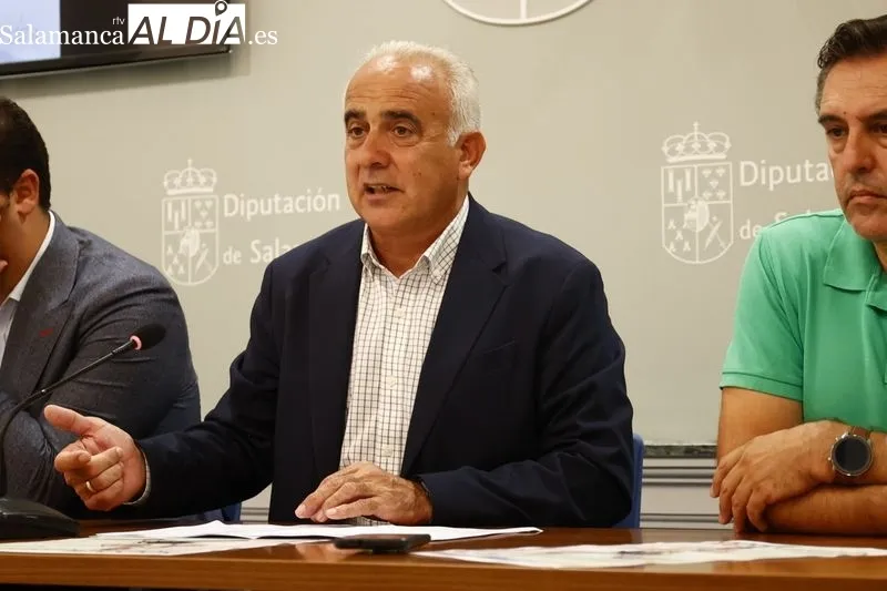 Presentación de la Media Maratón Diputación de Salamanca. Foto de David Sañudo