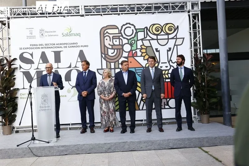 Inauguración de Salamaq en el recinto ferial de la Diputación de Salamanca. Foto de David Sañudo