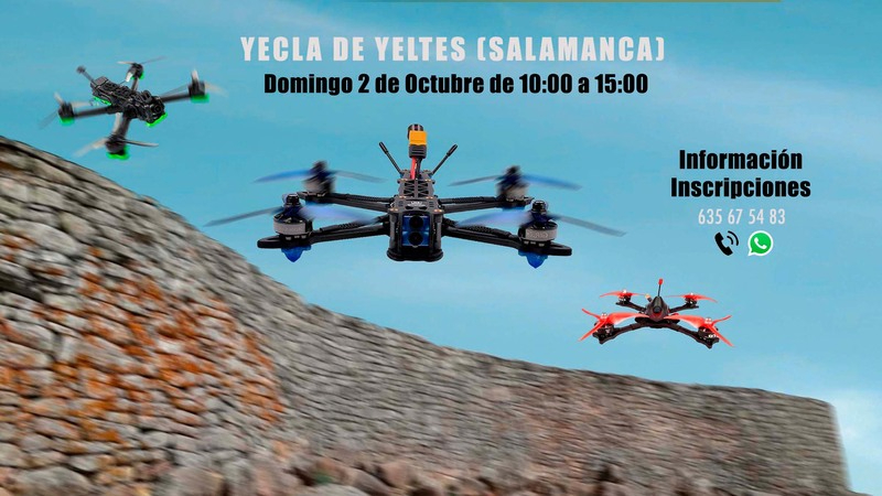 El castro de Yecla de Yeltes acogerá el domingo una competición de drones 