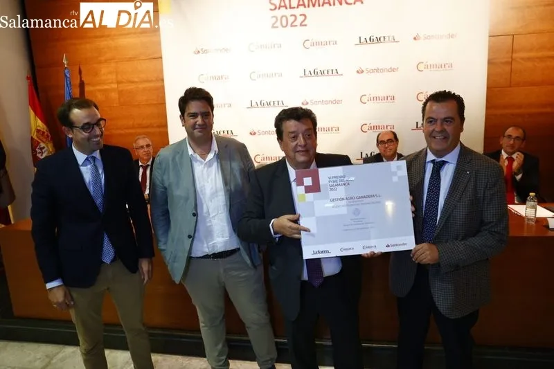 Entrega del Premio Pyme del Año 2022 en la Cámara de Comercio. Foto de David Sañudo