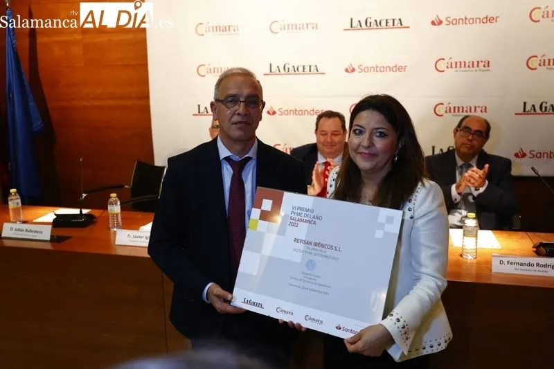 Entrega del Premio Pyme del Año 2022 en la Cámara de Comercio. Foto de David Sañudo