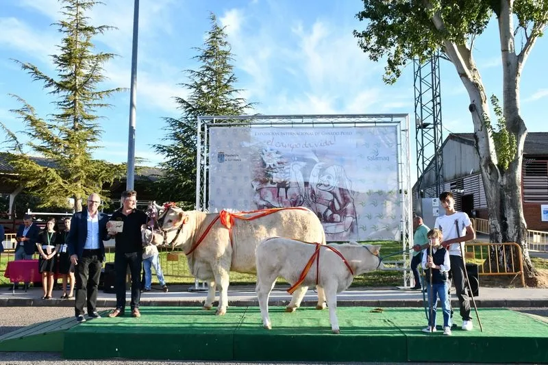 Entrega de premios de la 33 Exposición de Ganado Puro en la Feria Salamaq. Foto Salamaq
