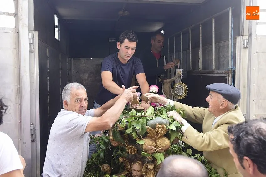 Porcesión del Cristo de La Laguna en Aldehuela de Yeltes / Fotos: Adrián M.Pastor