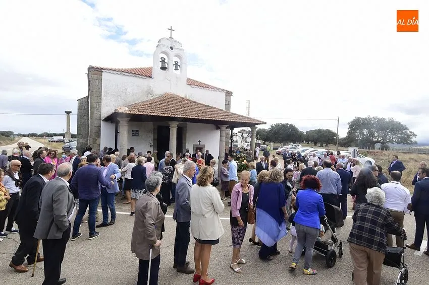Porcesión del Cristo de La Laguna en Aldehuela de Yeltes / Fotos: Adrián M.Pastor