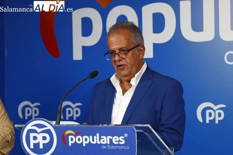 José María Sánchez , procurador del PP por Salamanca. Foto de David Sañudo