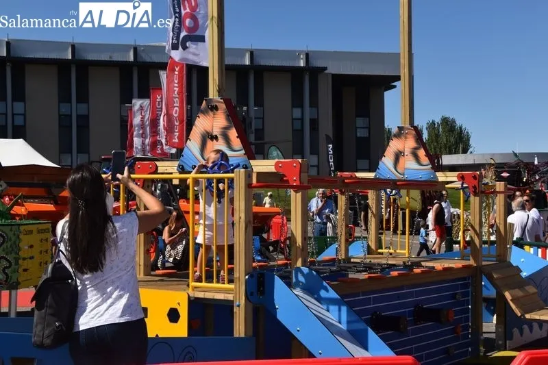 Ambiente en Salamaq este lunes 