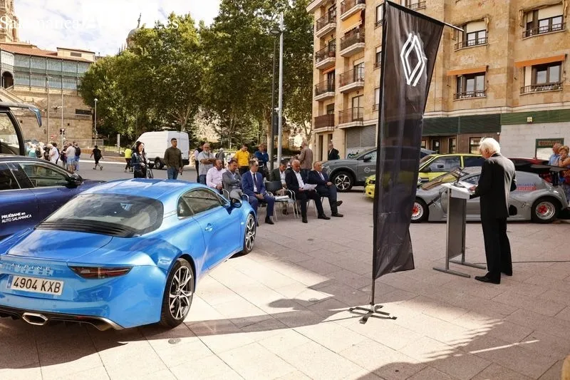 Presentación n la prueba automovilística XXVII Subida Charra-Sierra de Béjar.