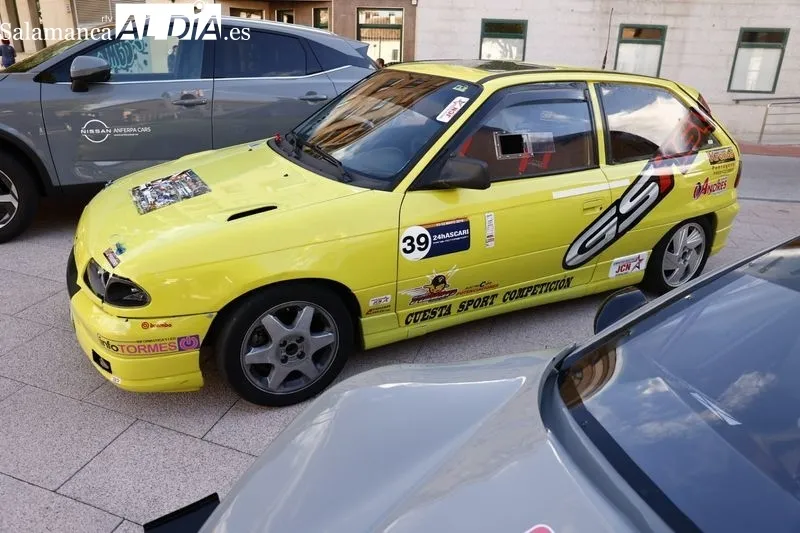 Presentación n la prueba automovilística XXVII Subida Charra-Sierra de Béjar.