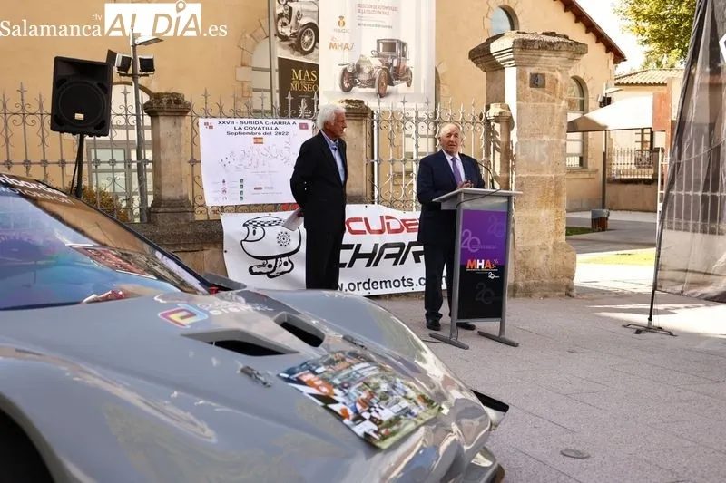 Presentación n la prueba automovilística XXVII Subida Charra-Sierra de Béjar.