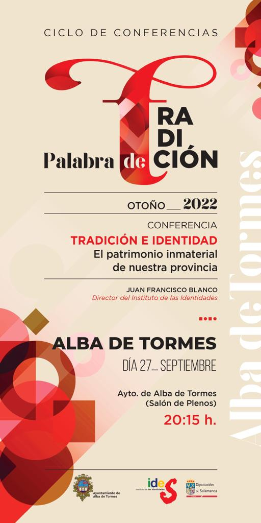 Conferencia del Instituto de las Identidades en Alba de Tormes