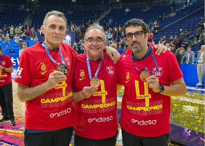 El salmantino que es medalla de oro con España en el Eurobasket