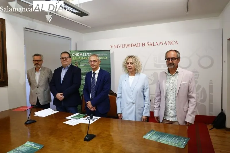 Presentación del ciclo Salamanca Barroca en la Universidad de Salamanca. Foto de David Sañudo