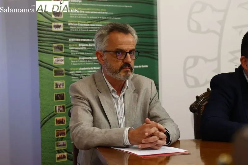 Presentación del ciclo Salamanca Barroca en la Universidad de Salamanca. Foto de David Sañudo