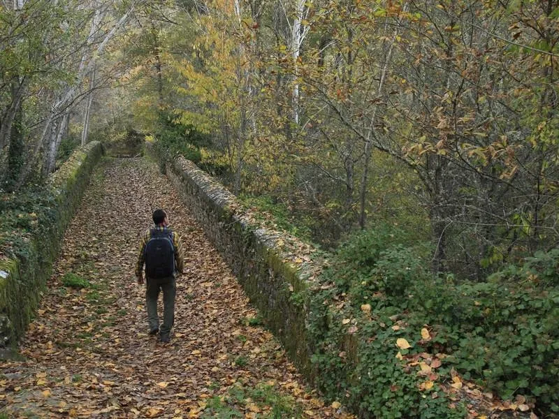 Uno de los bonitos parajes del Camino del Agua. Foto salamancaemocion.es