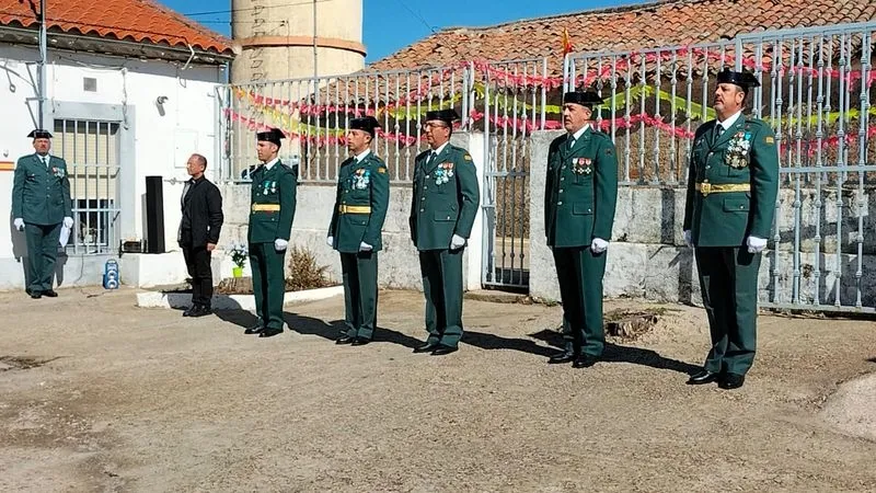 Celebración de la patrona de la Guardia Civil en San Pedro de Rozados