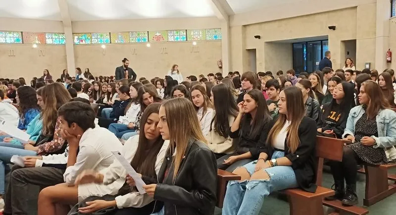 Imágenes de la celebración de la fiesta en las Teresianas de Salamanca