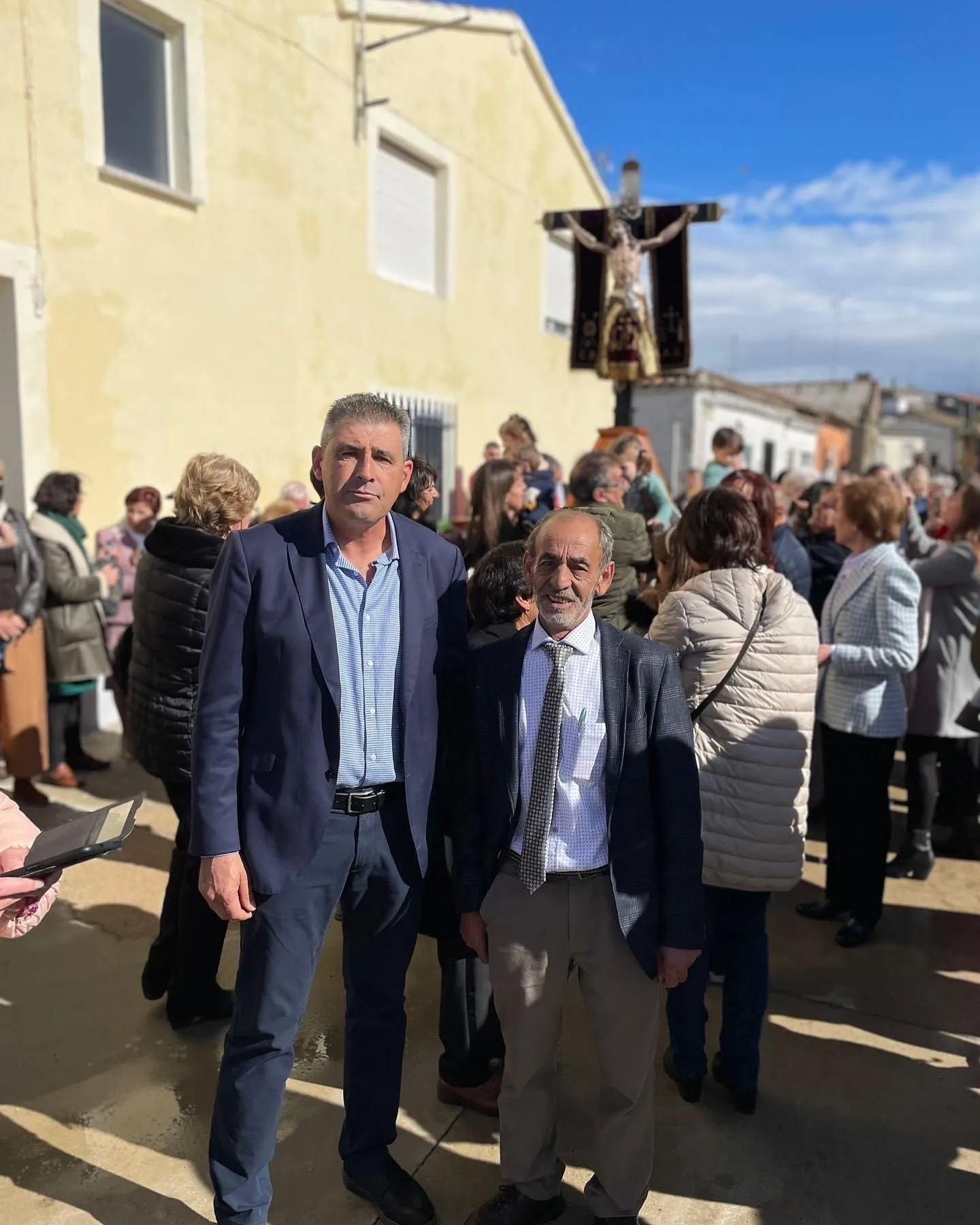 El Cristo de Hornillos volvía a procesionar en Arabayona