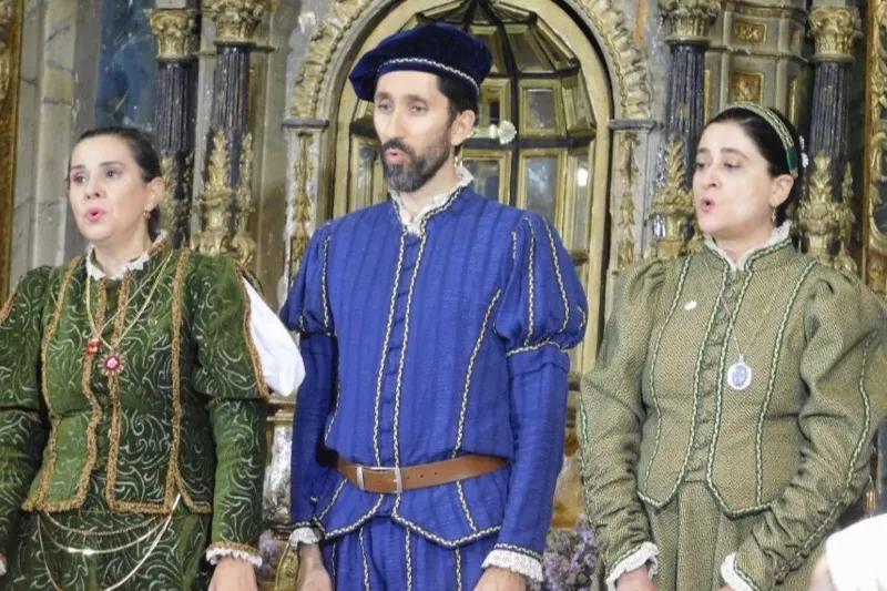 Mancera de abajo acogía la obra ‘Buscando a Nebrija’ del grupo Lazarillo de Tormes 